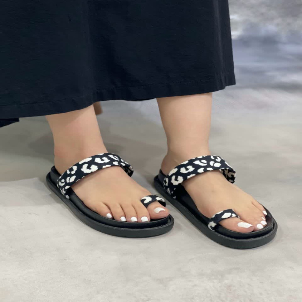صندل هانا طرح گاوی مخمل