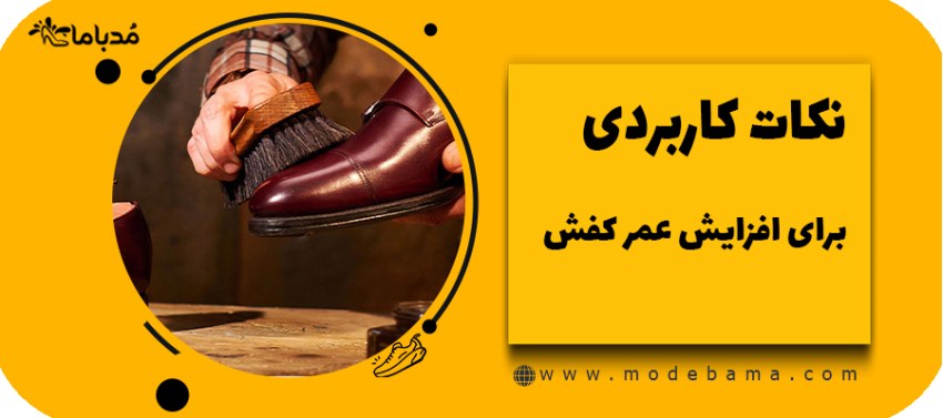 نکات کاربردی برای افزایش عمر کفش
